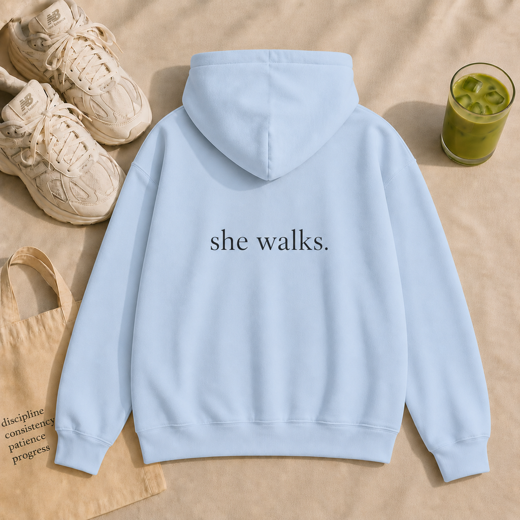 She Walks Hoodie