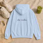 She Walks Hoodie