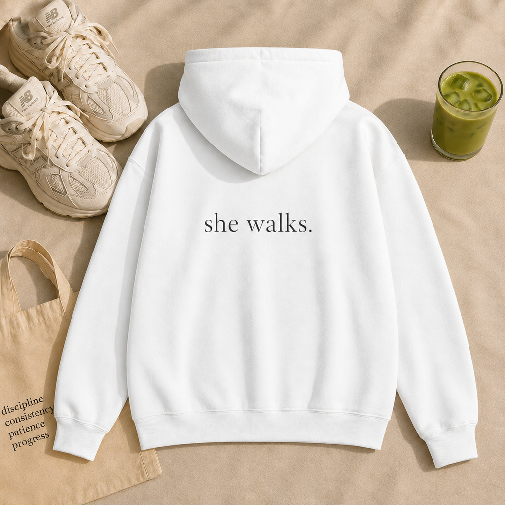She Walks Hoodie