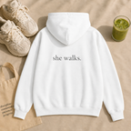 She Walks Hoodie