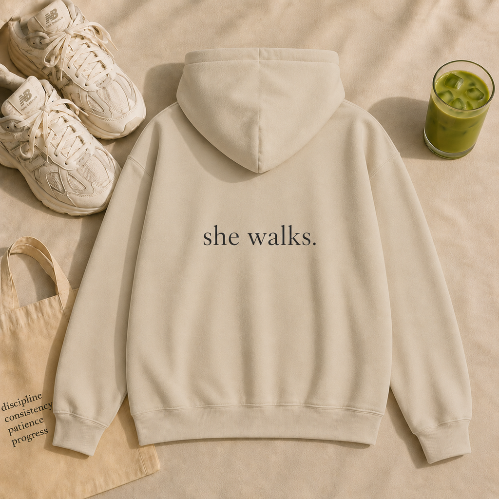 She Walks Hoodie
