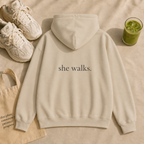 She Walks Hoodie