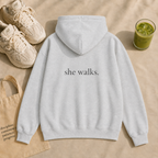 She Walks Hoodie