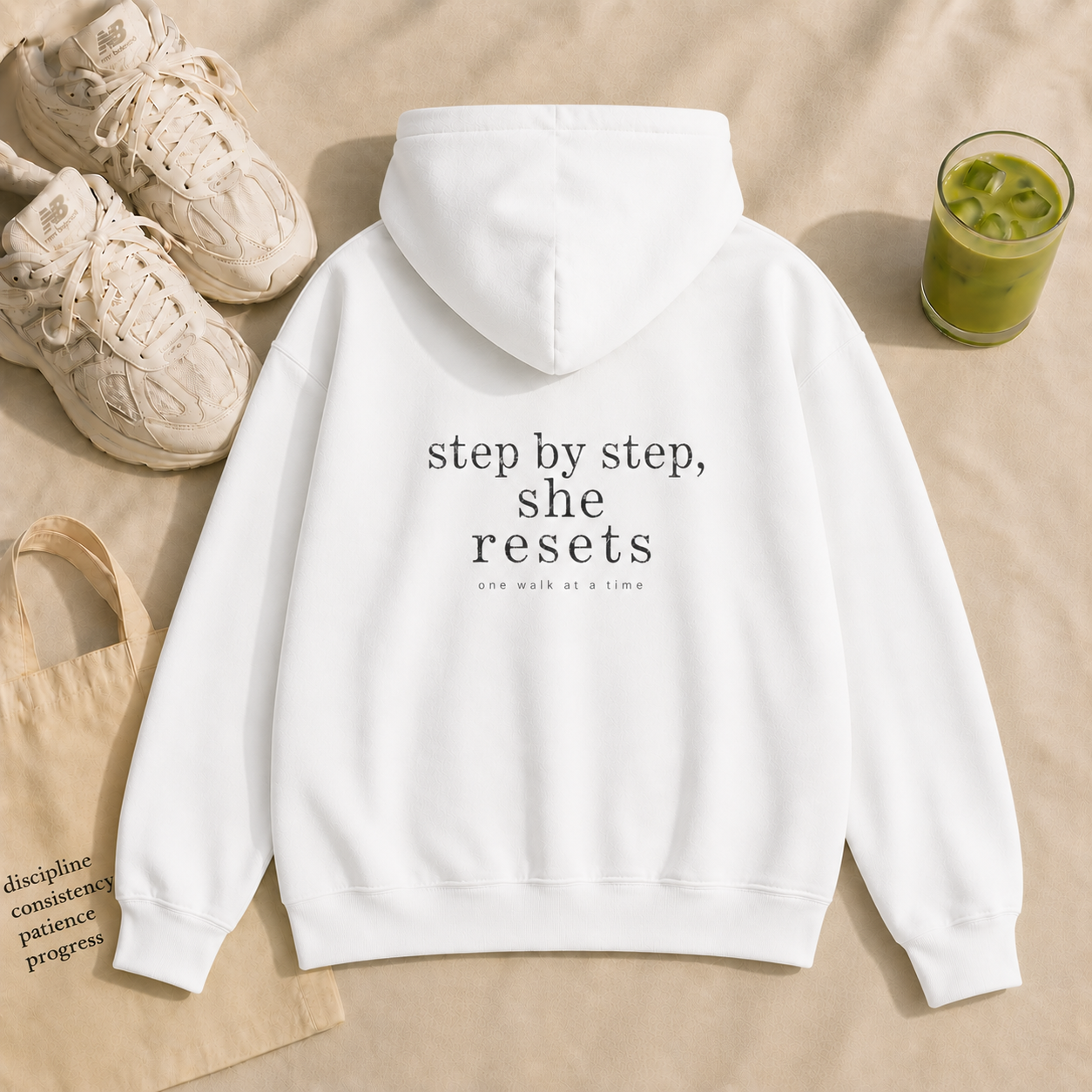 Step By Step, She Resets Hoodie