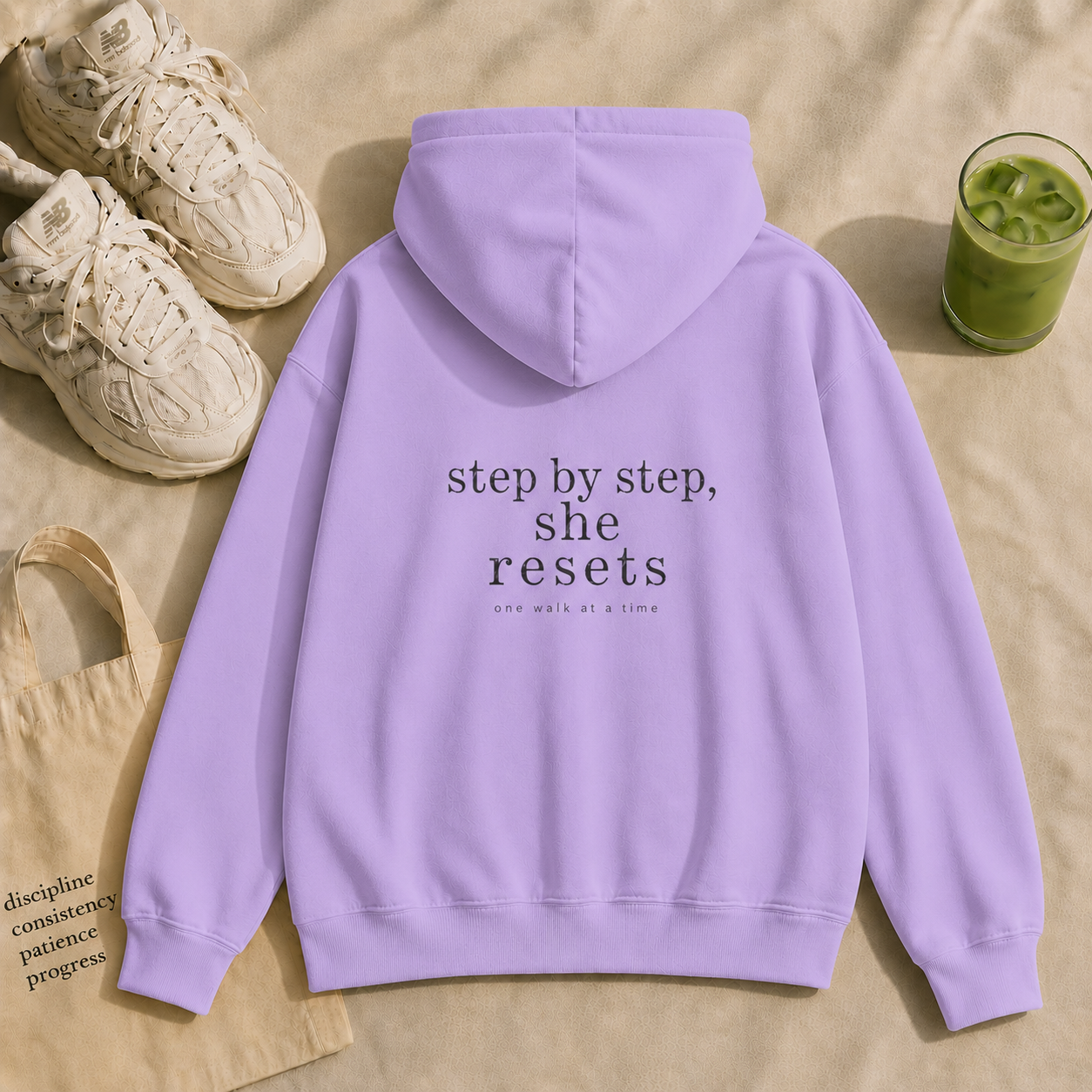 Step By Step, She Resets Hoodie