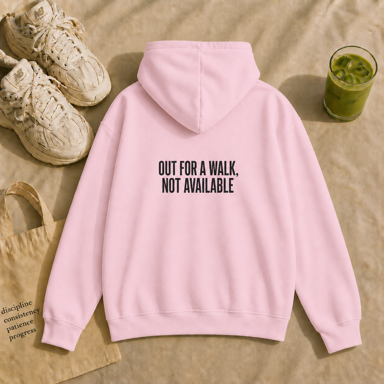 Out for a walk not available Hoodie