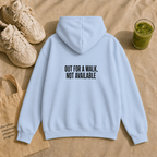 Out for a walk not available Hoodie
