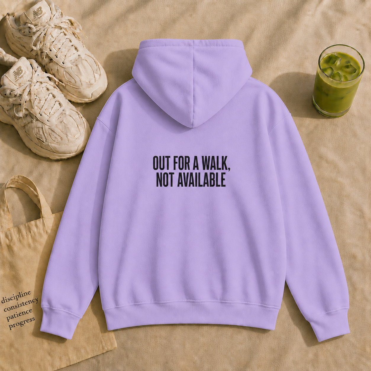 Out for a walk not available Hoodie