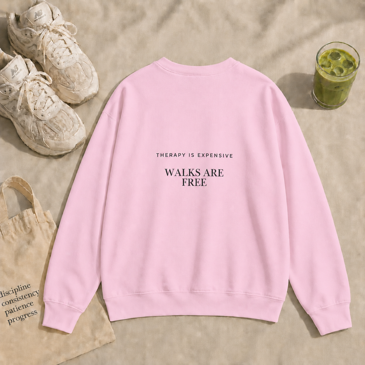 Therapy Is Expensive. Walks Are Free Sweatshirt