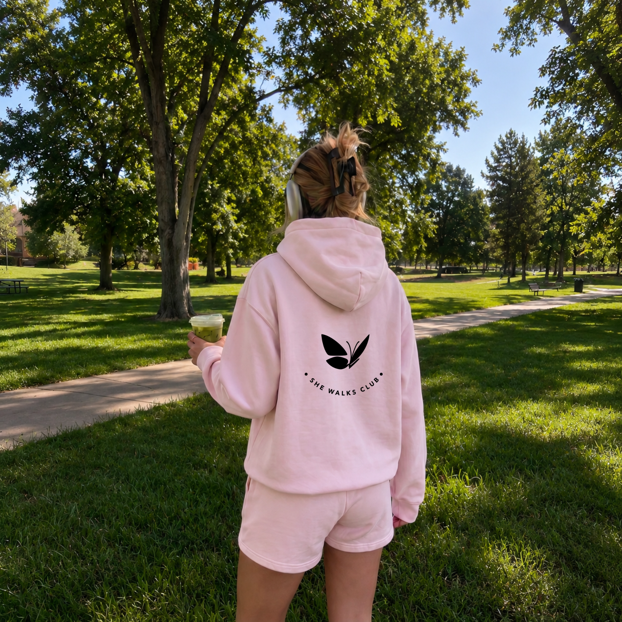 She Walks Club Hoodie